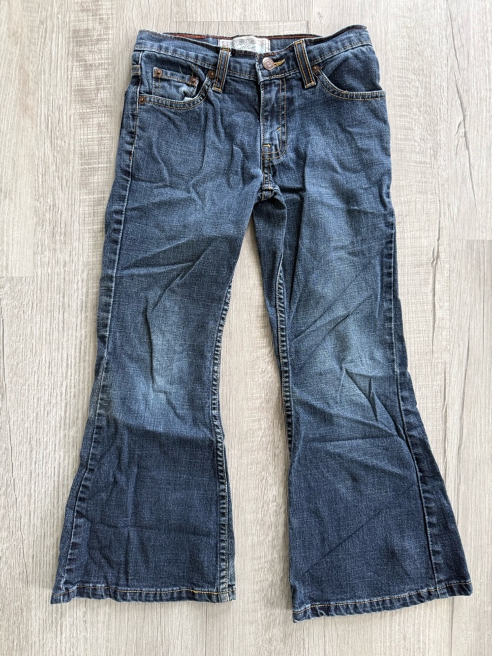 Levi Girls flare jeans 7